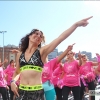 Imágenes de la Masterclass de zumba contra el cáncer