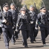 Badajoz celebra el izado de bandera con motivo de la Fiesta Nacional