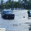 Un vehículo colisiona contra una farola en Ricardo Carapeto