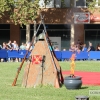 Badajoz celebra el izado de bandera con motivo de la Fiesta Nacional