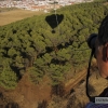 Así es un viaje en globo por el centro de Extremadura