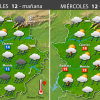 Previsión meteorológica en Extremadura. Días 11, 12 y 13 de octubre