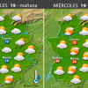 Previsión meteorológica en Extremadura. Días 19, 20 y 21 de octubre