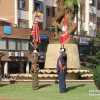 Badajoz celebra el izado de bandera con motivo de la Fiesta Nacional