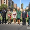 Badajoz celebra el izado de bandera con motivo de la Fiesta Nacional