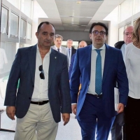 Vergeles visita el hospital de Llerena para conocer los avances realizados