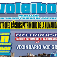 Cáceres Voley presenta la 19 edición del Trofeo Cáceres Patrimonio de la Humanidad