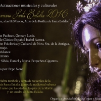 El Besamanos pone fin al Trecenario de la Mártir Eulalia