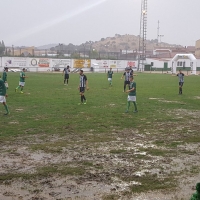 Gabri y Joselu se exhiben en el ‘barrizal’ de Santa Amalia