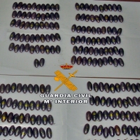 Tres detenidos con 4 kilos de droga en el interior de sus cuerpos