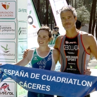 Ruz y Cebollada triunfan en el nacional de Cuadritlón en El Anillo