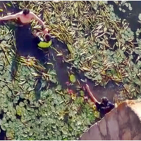 Los agentes que rescataron al hombre del Guadiana resultaron lesionados