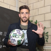 Joselu: &quot;Lo más importante es subir al Badajoz a Segunda B&quot;