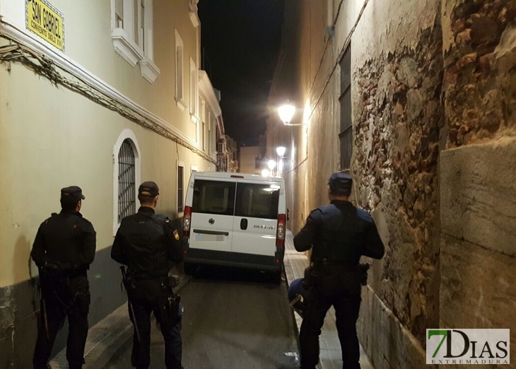 Operación antidroga en el Casco Antiguo de Badajoz