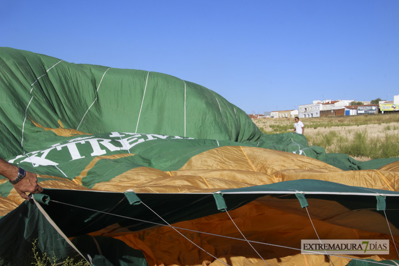 Así es un viaje en globo por el centro de Extremadura