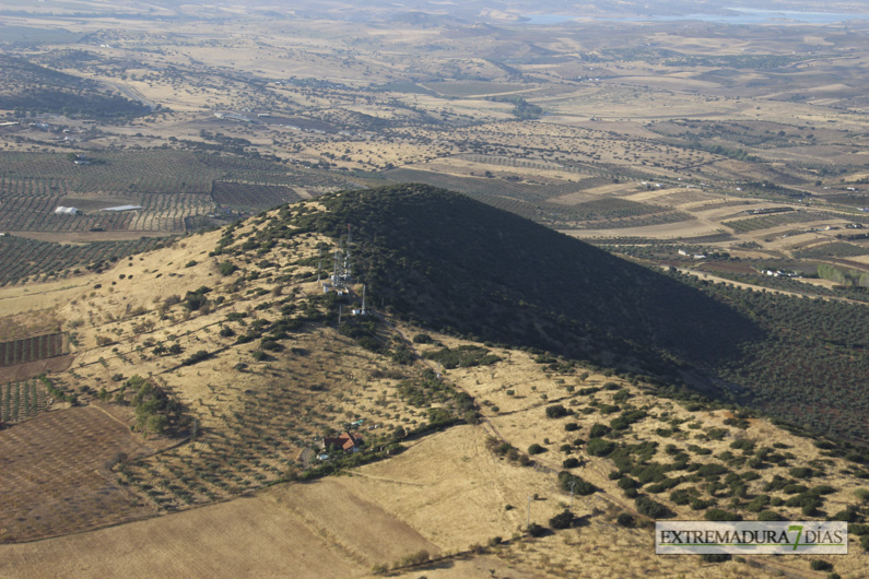 Así es un viaje en globo por el centro de Extremadura