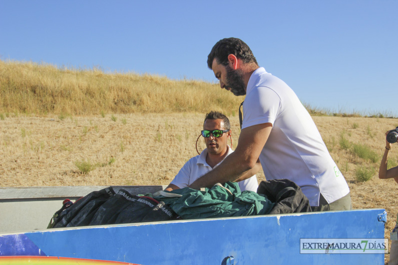 Así es un viaje en globo por el centro de Extremadura