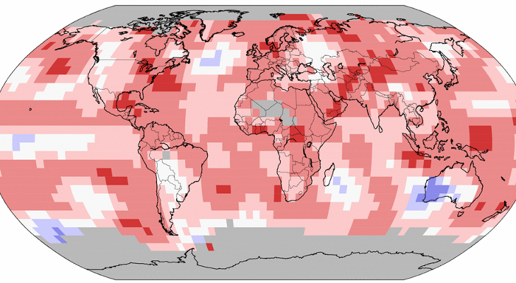 Septiembre 2016 ha sido uno de los más cálidos desde que hay registros