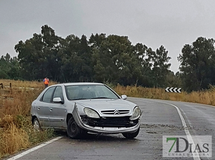 Accidente de tráfico cerca de Talavera la Real