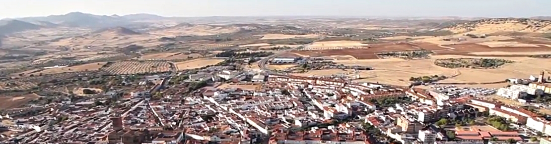 7Días y Caja Rural te muestran Zafra y su feria desde el cielo