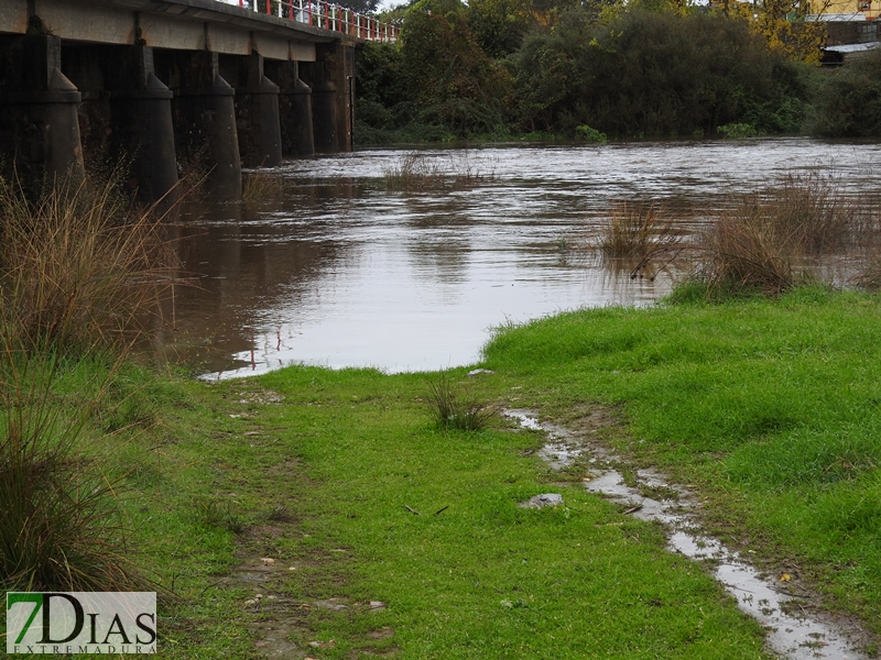 Así bajan los ríos y arroyos del oeste extremeño