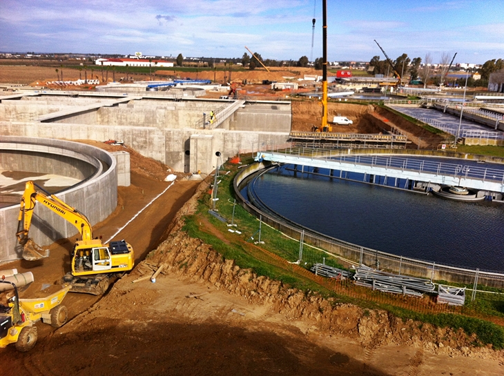 Avanza la mejora del saneamiento y depuración de las Vegas Bajas