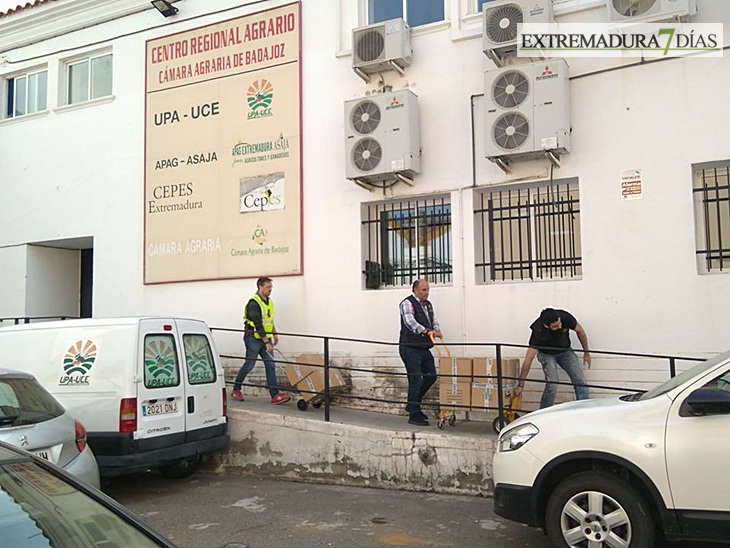 Trasladan a los detenidos de UPA tras veintisiete horas de registro