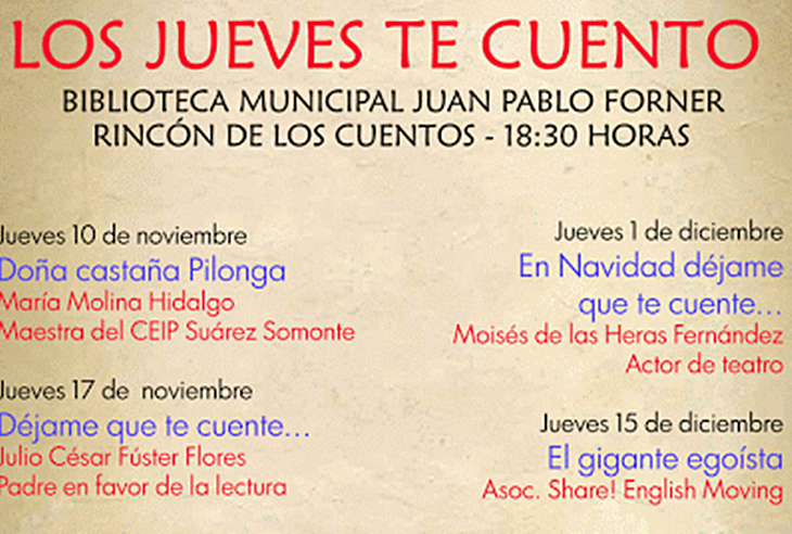 Arrancan los Cuentos en familia en la biblioteca de Mérida