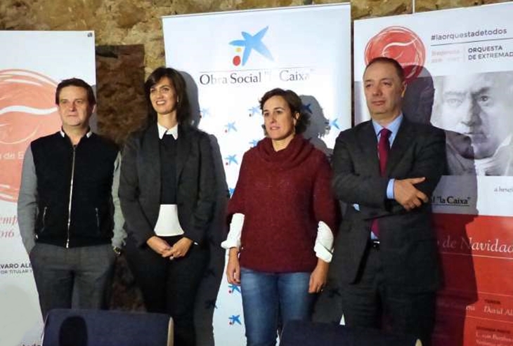 La Orquesta de Extremadura prepara un concierto solidario de Navidad