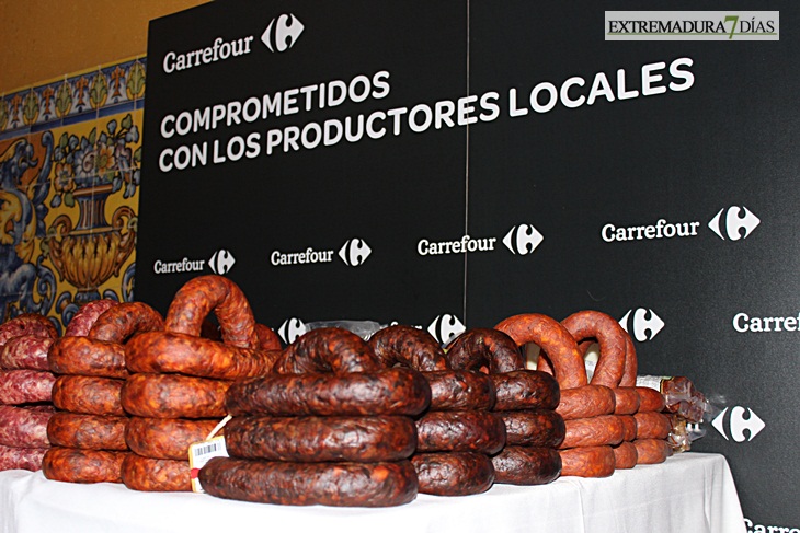 Carrefour continúa apostando por los productos extremeños