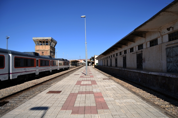 Mejoras en la estación de tren de Cáceres