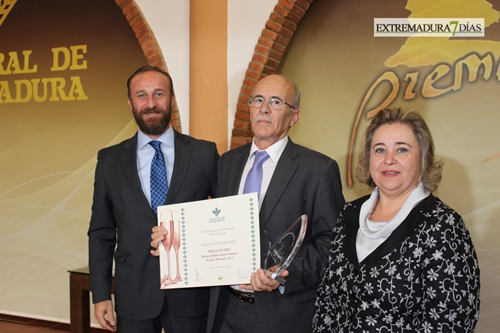 Los Premios Espiga eligen los mejores jamones y cavas extremeños
