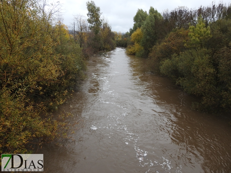 Así bajan los ríos y arroyos del oeste extremeño