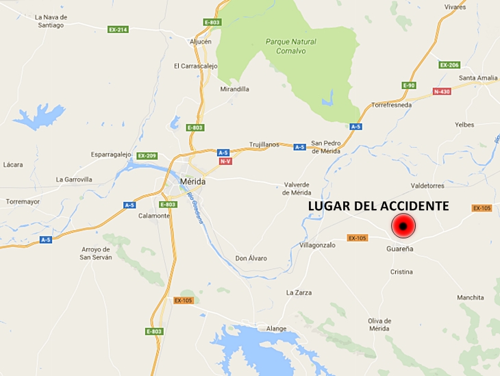 Fallece un hombre tras volcar con su tractor en Guareña (Badajoz)