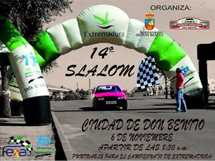 El regional de slalom se detiene en Don Benito
