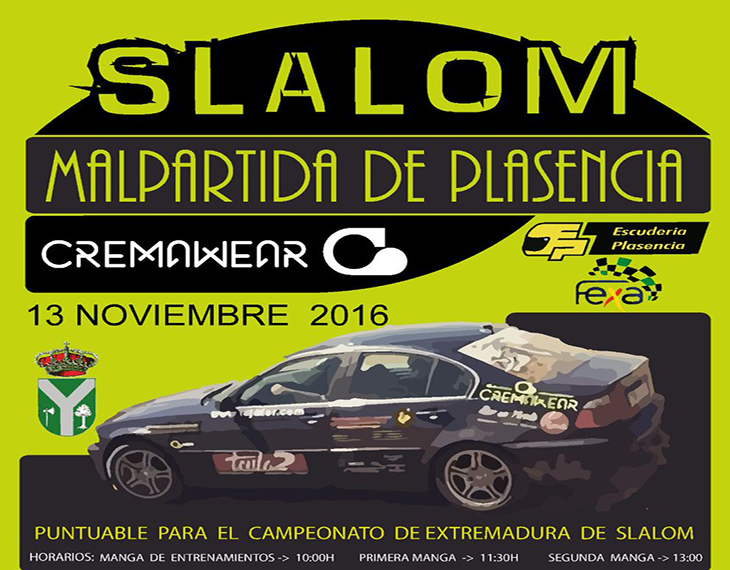 El regional de Slalom se cerrará en Malpartida de Plasencia