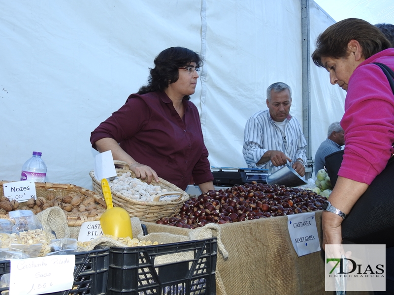 Ambiente en la XXXIII edición de la Feria de la Castaña de Marvao