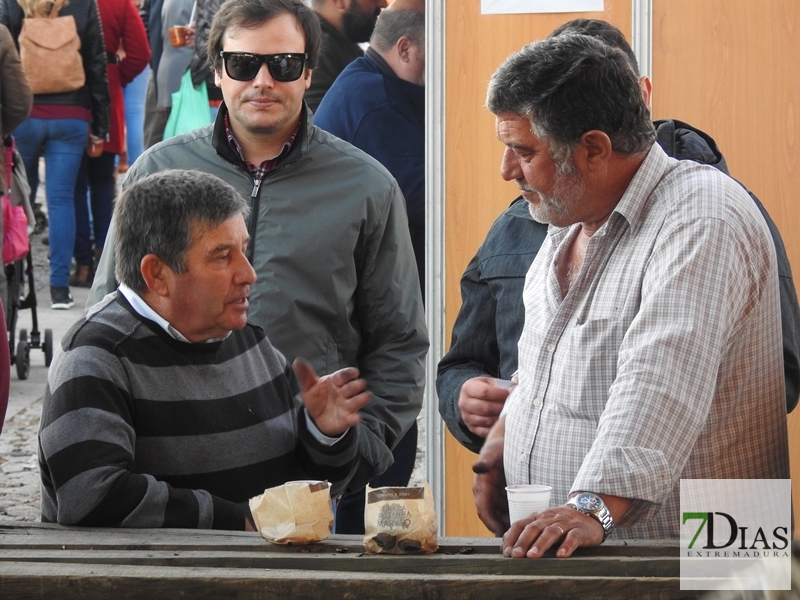 Ambiente en la XXXIII edición de la Feria de la Castaña de Marvao