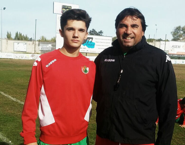 El juvenil Jaime Polo entrenará con el primer equipo del Cacereño