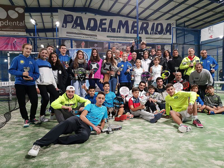 La temporada 2016 de pádel echa el cierre en Extremadura