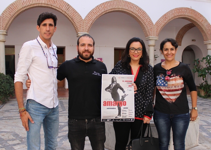 Rafael Amargo bailará con Extremadura en Zafra