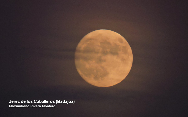 Así se ha visto en Extremadura la mayor ‘Superluna’ en 70 años