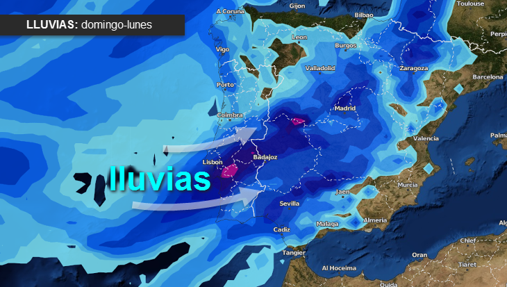 ¿Hasta cuándo seguirá lloviendo en Extremadura?