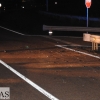 Colisión entre dos vehículos en la carretera Badajoz - Alburquerque