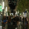 A pesar de la lluvia Badajoz sale a la calle para vivir el Black Friday