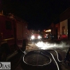 Un incendio calcina una nave en Almendralejo