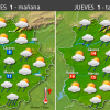 Previsión meteorológica en Extremadura. Días 30 de noviembre, 1 y 2 de diciembre