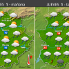 Previsión meteorológica en Extremadura. Días 1, 2 y 3 de diciembre