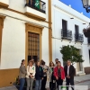 Lazos verdes en solidaridad con la familia de Manuela Chavero