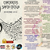 Conciertos y actividades culturales en honor a la patrona de la música